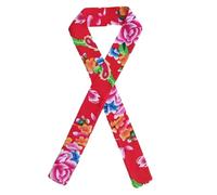 SLXLYH Delicate Northeast Flower Turban Girls Taking Photo Hair Scarf Ethnic Headband for Women Traveling Hair Accessory(Red Headband)