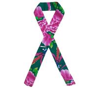 SLXLYH Delicate Northeast Flower Turban Girls Taking Photo Hair Scarf Ethnic Headband for Women Traveling Hair Accessory(Green Headband)