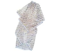 SLXLYH Double Layer Tulle Veil Hair Accessory For Bachelorette Party Lightweight Design With Comfortable Comb(Gold)