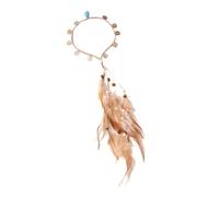 SLXLYH Ethnic Indian Feathered Headband Women Styles Headband With Fringed Feathered For Costume Vacation(2812kaqi)