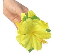 SLXLYH Flower Hair Clip for Women and Girls Artificial Flower Hairpin Barrette Headdress Hairpieces Headwear Hair Accessories(Yellow)