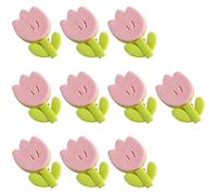 SLXLYH Flower Hair Clip Set of 10 for Women Girl Nonslip Tulips Flower Barrettes All Age Duckbill Clip Daily Wear Hair Ornament