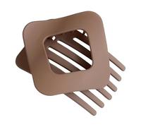 SLXLYH Korean Vintage Elegant Simple Duckbill Hair Clip For Women With Leopards Print Design Fashionable Hair Accessory(khaki)