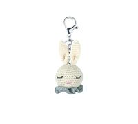 SLXLYH Lovely Toy Crochet Keychain Adorable Animal Pendant Keyring Couple Rings Ornament for Backpacks and Phone Lovely Bag Accessory