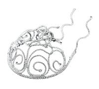 SLXLYH Sparkling Rhinestones Snake Shaped Hair Decoration Stylish Party Headband Adjustable Fashion Headband for Women