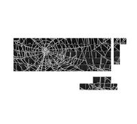 SLXLYH Spiders Web Keycap Set Original PBTs 64/74Keys Side Engraveds Translucents Keycaps for Gaming Mechanical Keyboards(74 keys)