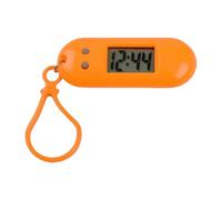 SLXLYH Sporty LED Digital Keychain Pocket Watch Miniature Clock for Students and Kids Practical Travel Backpack Accessory(OR#)