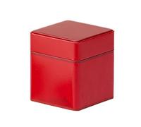 SLXLYH Square Metal Tins with Lids, Sturdy & Aesthetically Pleasing Tea Canister, Short/Tall, Modern Elegant Style