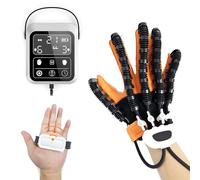 SLXYYYHW Stroke Patient Rehabilitation Robotic Glove, 4 Modes, 9 Strength Levels, Robotic Hand Therapy Gloves Right-XXL