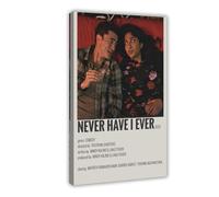 SLXYYYHW Tv Series Never Have I Ever Poster 1 Canvas Poster Bedroom Decor Landscape Office Room Decor Gift 12x18inch(30x45cm)