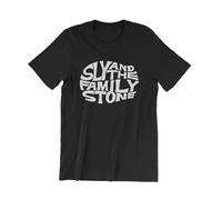 Sly and The Family Stone T Shirt Cotton Men T-Shirt Funk Band