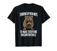 Sly Rat Thinking Up New Ways to Make Everyone Uncomfortable T-Shirt