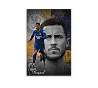 SLYASZX Eden Hazard Poster Canvas Oil Painting Decorative Painting Art Poster Hanging Painting Home Living Room Bedroom Dining WallUnframe-style16x24inch(40x60cm)