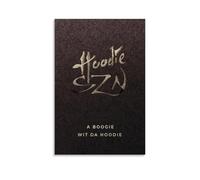 SLYASZX Hoodie SZN A Boogie Wit Da Hoodie Poster Canvas Oil Painting Decorative Painting Art Poster Hanging Painting Home Living Room Bedroom Dining WallUnframe-style24x36inch(60x90cm)