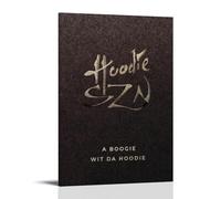 SLYASZX Hoodie SZN A Boogie Wit Da Hoodie Poster Canvas Oil Painting Decorative Painting Art Poster Hanging Painting Home Living Room Bedroom Dining WallFrame-style24x36inch(60x90cm)