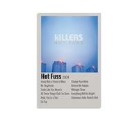 SLYASZX Hot Fuss The Killers Poster Canvas Oil Painting Decorative Painting Art Poster Hanging Painting Home Living Room Bedroom Dining WallUnframe-style12x18inch(30x45cm)