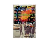 SLYASZX In Rainbows(Radiohead Album) Poster Canvas Oil Painting Decorative Painting Art Poster Hanging Painting Home Living Room Bedroom Dining WallUnframe-style12x18inch(30x45cm)