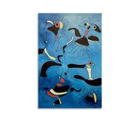 SLYASZX Joan Miró Poster Canvas Oil Painting Decorative Painting Art Poster Hanging Painting Home Living Room Bedroom Dining WallUnframe-style24x36inch(60x90cm)