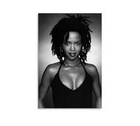 SLYASZX Lauryn Hill Poster Canvas Oil Painting Decorative Painting Art Poster Hanging Painting Home Living Room Bedroom Dining WallUnframe-style24x36inch(60x90cm)