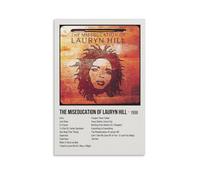 SLYASZX Lauryn Hill The Miseducation of Lauryn Hill Poster Canvas Oil Painting Decorative Painting Art Poster Hanging Painting Home Living Room Bedroom Dining WallUnframe-style24x36inch(60x90cm)