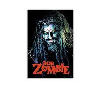 SLYASZX Rob Zombie Poster Canvas Oil Painting Decorative Painting Art Poster Hanging Painting Home Living Room Bedroom Dining WallUnframe-style16x24inch(40x60cm)