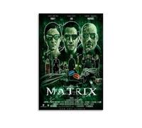 SLYASZX The Matrix Poster Canvas Oil Painting Decorative Painting Art Poster Hanging Painting Home Living Room Bedroom Dining WallUnframe-style24x36inch(60x90cm)
