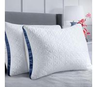 Slybear King Size Pillows Set of 2 - Cooling Hotel Luxury Bed Pillows for Sleeping 2 Pack, Supportive Breathable Down Alternative Gusseted Pillow for Side Stomach or Back Sleepers/