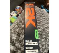 Slyde King 2k Rechargeable LED Worklight/Torch Graphite