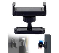 SlyFlex 360 Magnetic Phone Mount for GYM, 360 Adjustable Magnet Phone Holder, Compact Portable Black Cradle Magnetic Phone Golf Mount for Various Sizes, Magnetic Phones Mount Gym (1)