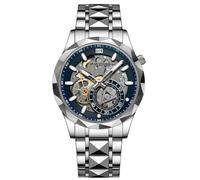 SLYHHZHMY Men's Watch Hollowed Out Watch Business Minimalist Watch Quartz Watch Night Light Watch Wrist Timing Watch (LY)