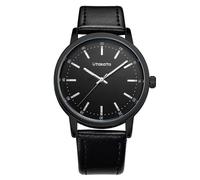 SLYHHZHMY Men's Watches, Men's Minimalist Traditional Analog Quartz Watches (Black)