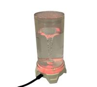 SLYHHZHMY Water Vortex Night Light LED Color-Changing Night Light for Bedside Tables, Parties, and Decorative Surfaces (White)