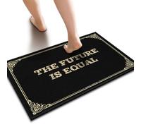 SLYNORA Farm Kitchen Rug The Future Is Equal Floor Mat Backyard Bar Decor Home Alone Door Mat(40X60CM)