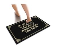 SLYNORA Retro Rugs If At First You Don't Succeed Then Maybe Suck Doormat Fall Outdoor Decorations Front Door Inside Mat(40X60CM)