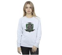 Slytherin Chest Badge Sweatshirt Harry Potter Grey XXL