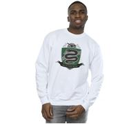 Slytherin Chest Badge Sweatshirt Harry Potter White M