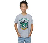 Slytherin Crest T-Shirt Harry Potter Grey 9 Years
