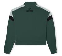 Slytherin House Women's Funnel Neck Cropped Sweater - Green - XXL