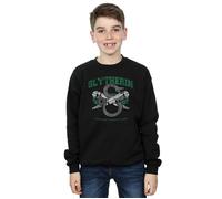 Slytherin Quidditch Emblem Sweatshirt Harry Potter Black 7-8 Years
