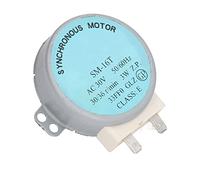 SM 16T Aluminium Copper Turntable Motor - Original Syn Onous Motor for AC30V Microwave Oven (Flat Motor)