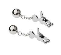 SM Breast Clip Adjustable Non-Piercing MetalJewelry Nipple Clips Stimulation Body Nipple Clamps Strong with Weights BDSM Foreplay Flirting Clitoral Sex Toys for Women Adult