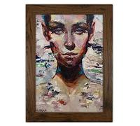 SM Decor Walnut A5 Picture Frame - Freestanding and Wall Mounted Photo Frame for Pictures Posters & Certificates, A5 Size Compact Picture Frames - Walnut, A5 (15 x 21 cm)