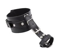 SM Finger Handcuffs Thumb Buckles Binding Restraint Alternative Training Torture Equipment Couple Sex Leather Set for Women Couples