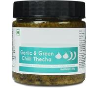 SM Garlic & Green Chilli Thecha | Maharashtrian Style Thecha | Garlic & Green Chilli Paste (12.3Oz|350g)