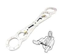 SM Handcuffs Ankle Cuffs Sex Bed Stainless Steel SM Bondage Set Hand Ankle Cuffs Device BDSM Metal Handcuffs Sex Ankle Cuffs Handcuffs Ankle Cuffs Sex Toys for Couples(Woman)