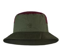 (SM, Khaki) Buff Adults Sun UPF 50 Lightweight Summer Festival Bucket Hat