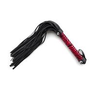 Sm Leather Spank Fetish Bondage Sex Whip Flogger Sex Harness Women Restraint Spanked BDSM Clapper Womens Bondage Erotic Gear Red One Size