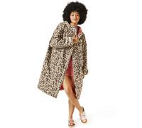 Regatta Outdoor Active Unisex Waterproof Changing Robe - Leopard Print - SM