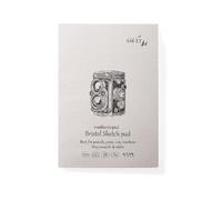 SM.LT Authentic Bristol Drawing Pad - Ideal for Mechanical Drawing, Graphic Work with All Types of Pencils, Pens, Ink, Markers - 50 Sheets - 185gsm EP-50