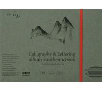 SM-LT Calligraphy & Lettering Notebook - 24.5 x 17.5 cm - 32 Sheets - 100 GSM